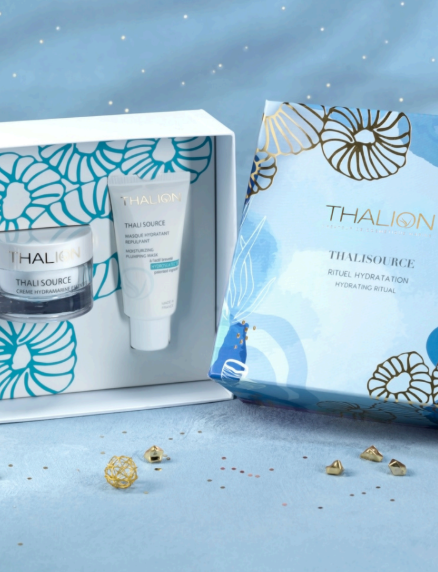 Thalion Dovanų Rinkinys Drėkinimui – Drėkinantis Kremas ir Drėkinanti Naktinė Kaukė 50ml