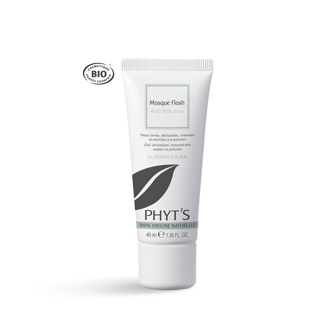 Phyt’s Masque Flash Antipollution – greito poveikio kaukė nuo taršos poveikio (40 ml)