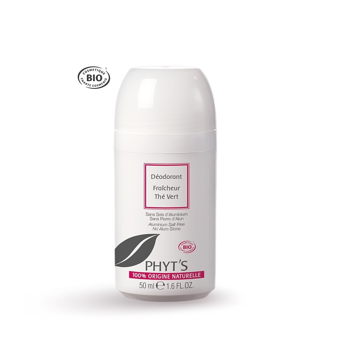 Phyt’s Déodorant Fraîcheur Thé Vert – rutulinis dezodorantas su žaliąja arbata (50 ml)