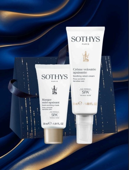 SOTHYS Kalėdinis Rinkinys: Intensyvus Drėkinimas ir SPA Švelnumas