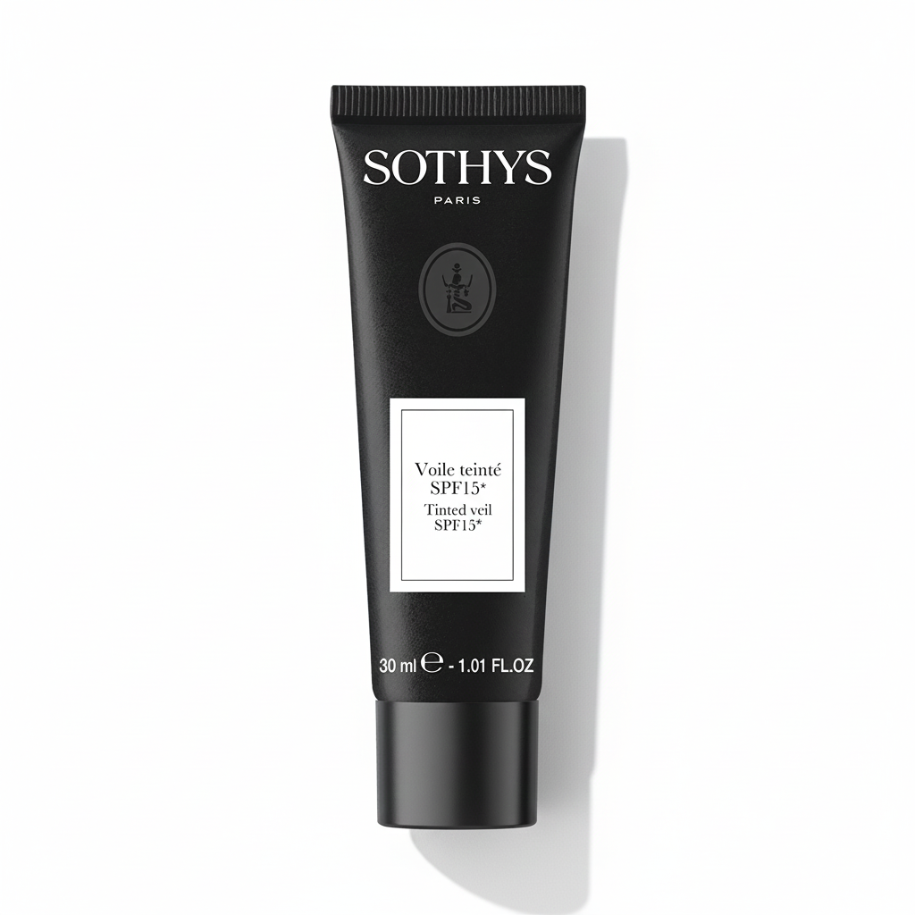 SOTHYS Tonuojanti Veido Emulsija SPF15 30 ml – Lengvas Makiažo Pagrindas su Apsauga nuo Saulės
