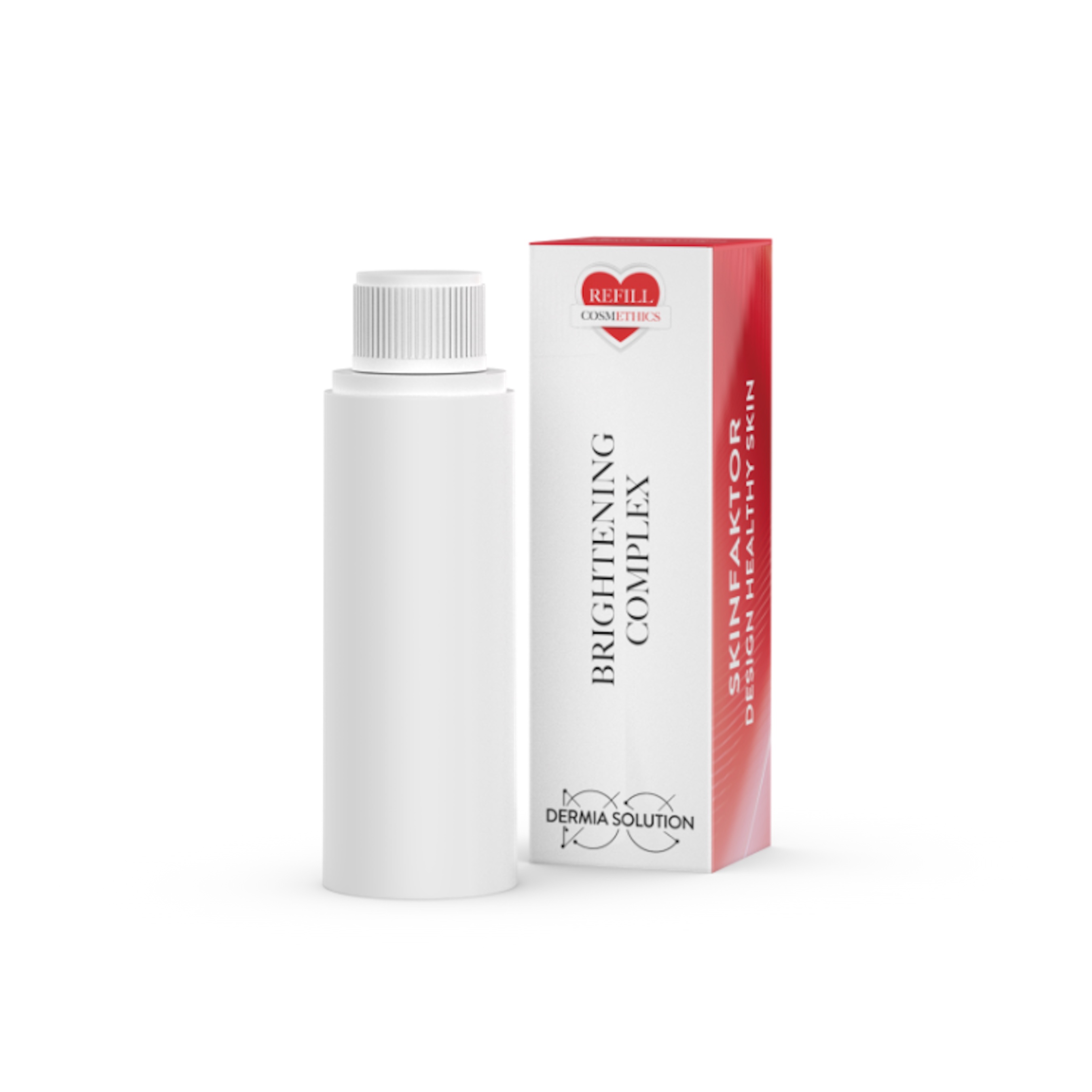 Dermia Solution Brightening Complex papildymas – papildomas serumas odos pigmentacijos kontrolei ir spindesiui (30 ml)