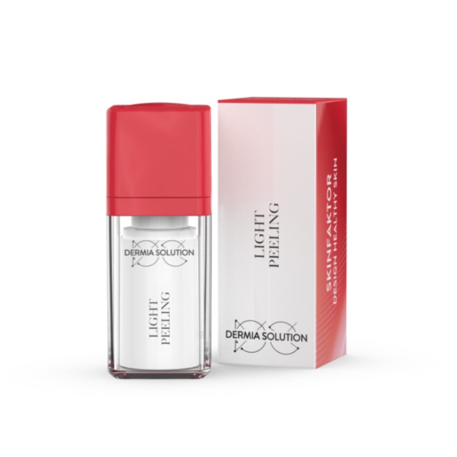 Dermia Solution Light Peeling kelioninis – mini veido šveitiklis odos gaivinimui (15 ml)