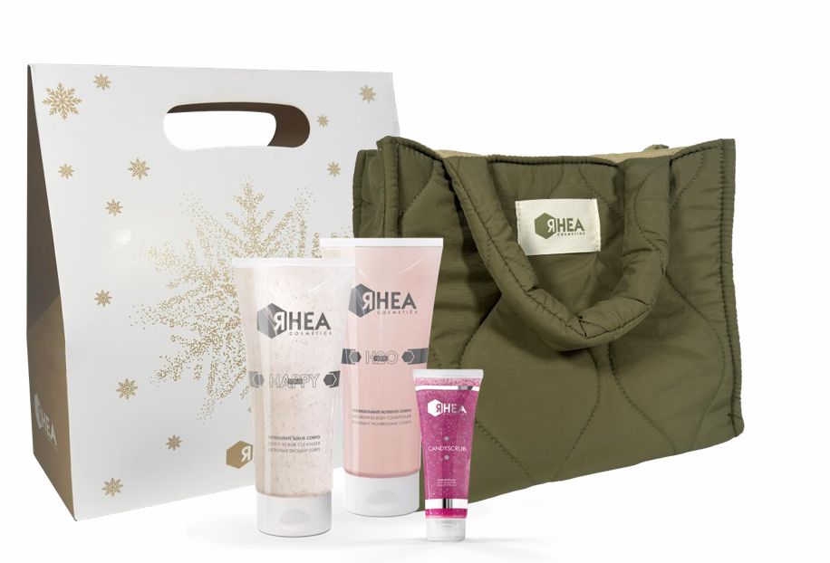 RHEA KALĖDINIS RINKINYS: VISAPUSIŠKO ŠVYTĖJIMO RITUALAS KŪNUI IR VEIDUI