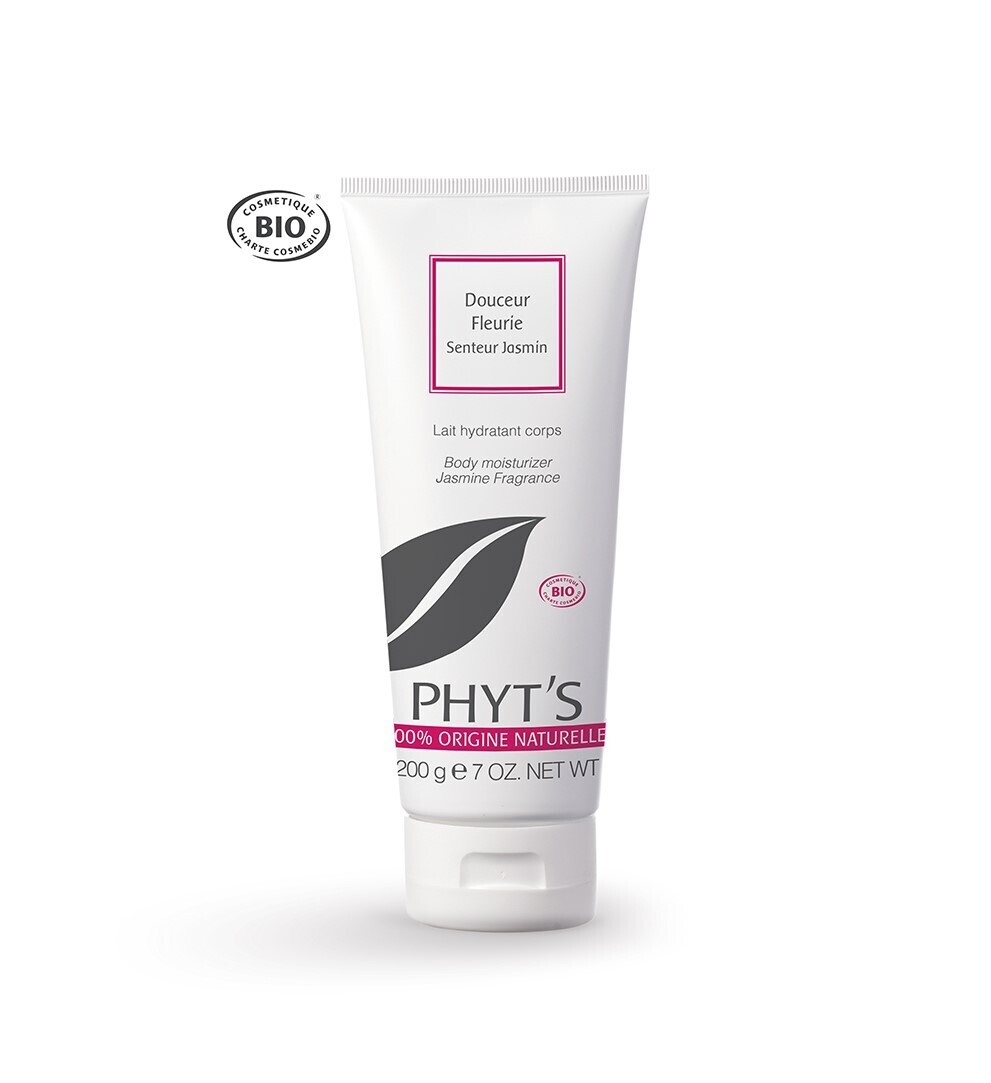 Phyt’s Lait Hydratant Douceur Fleurie – drėkinamasis kūno pienelis Švelnus jazminas (200 g)
