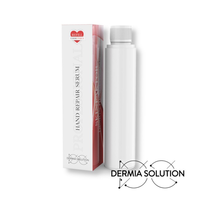 Dermia Solution Hand Repair Serum papildymas – rankų serumas intensyviai priežiūrai, drėkinimui ir pigmento mažinimui (50 ml)