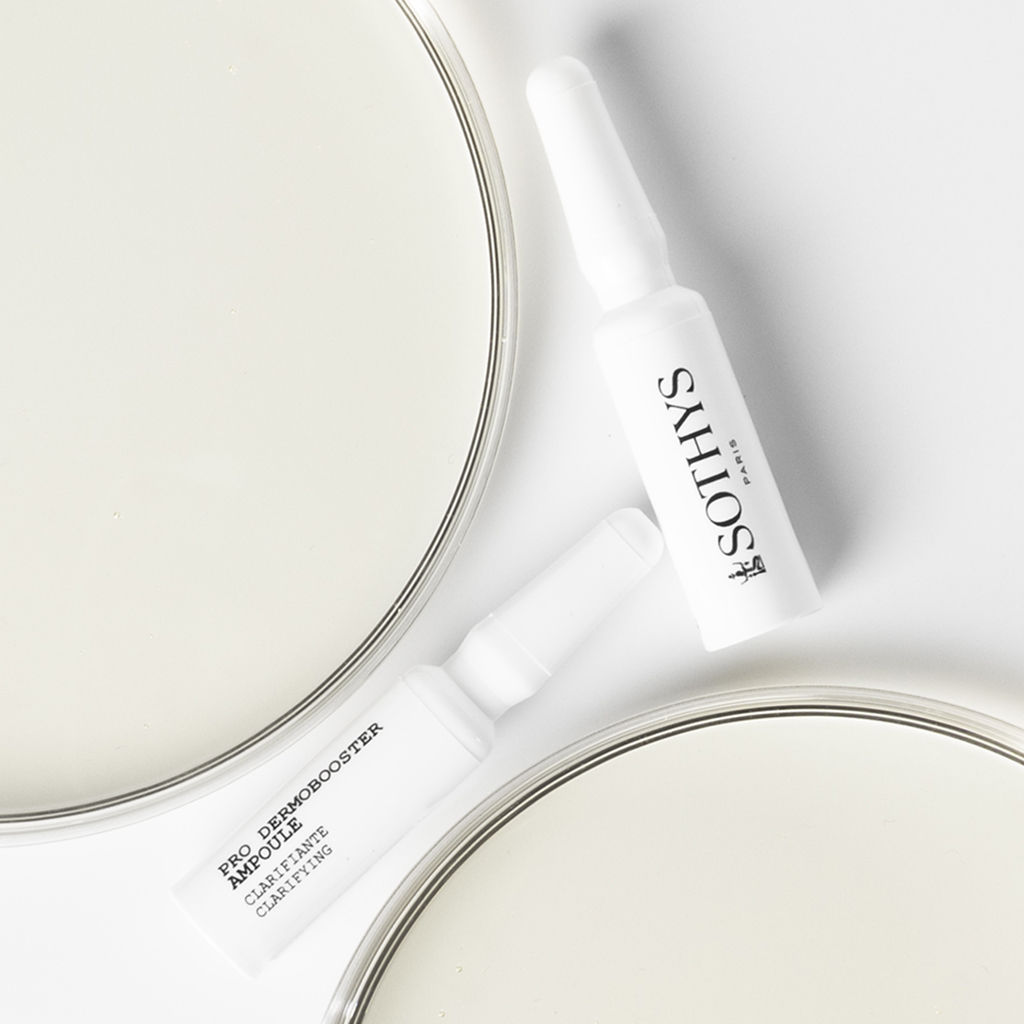 SOTHYS PRO DermoBooster ampulės nuo spuogų Clarifying 7x1,5ml – intensyvi 7 dienų terapija netobulumų linkusiai odai
