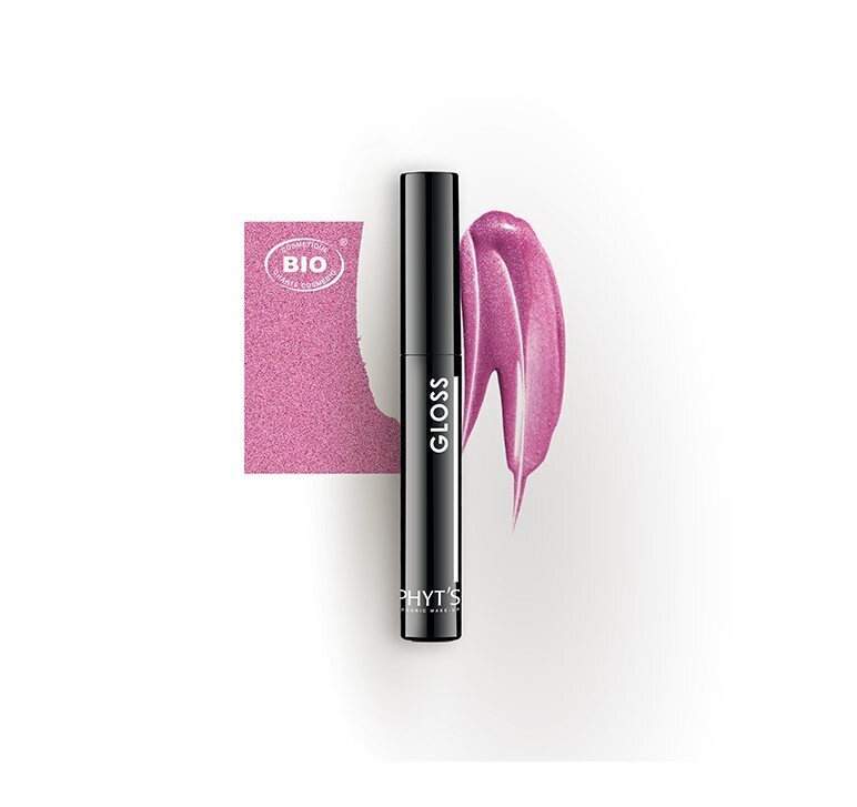 PHYT'S Lūpų Blizgis "Saldainių rausva" / Gloss Rose Bonbon – Žvilgantys Perlamutro Atspalviai. Nelipnus Komfortas.