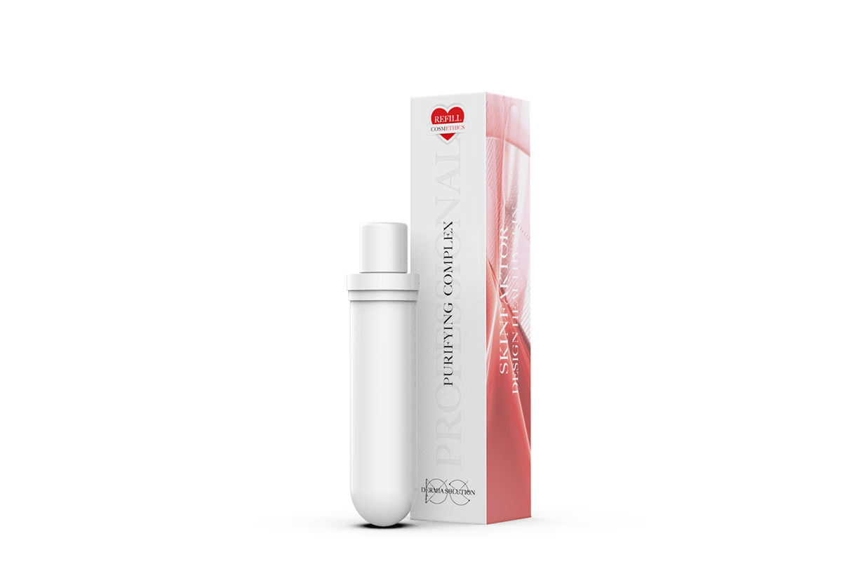 Dermia Solution Purifying Complex papildymas – papildomas veido serumas probleminei ir sudirgusiai odai (30 ml)