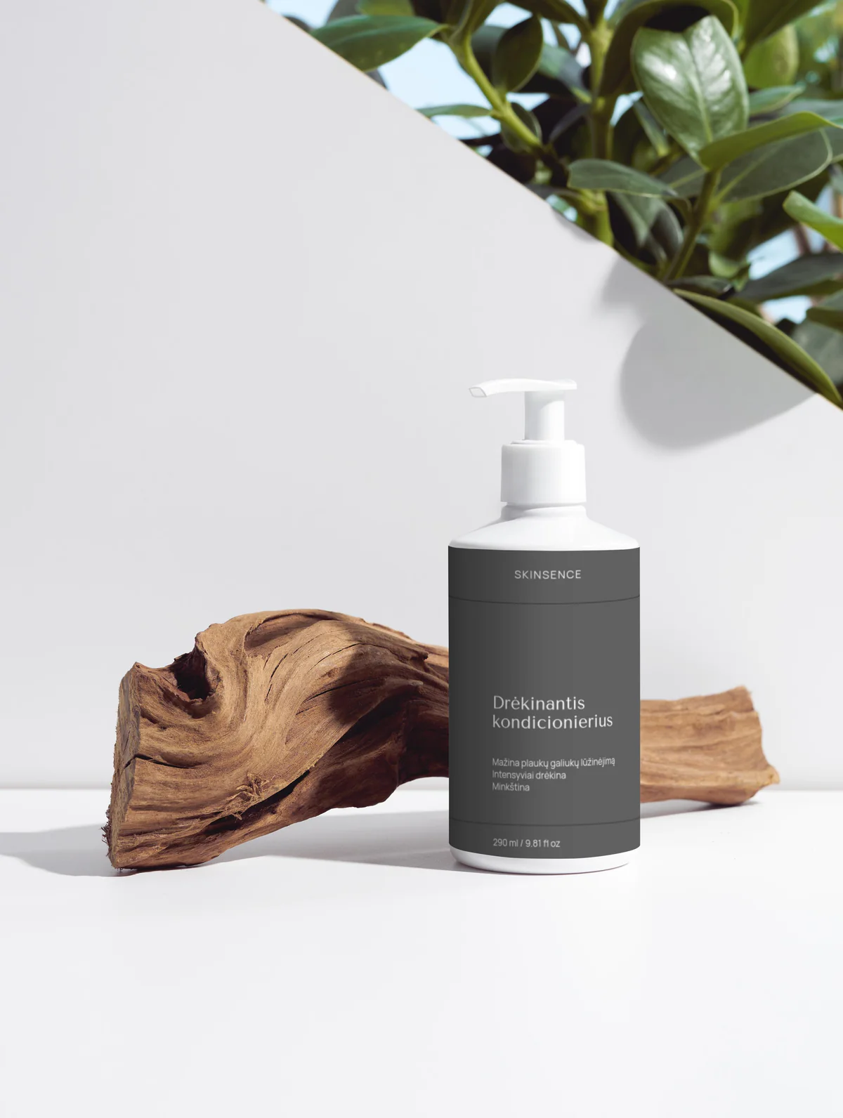 Drėkinantis Plaukų Kondicionierius 290 ml – Glotninantis ir Atkuriantis Sausiems Plaukams