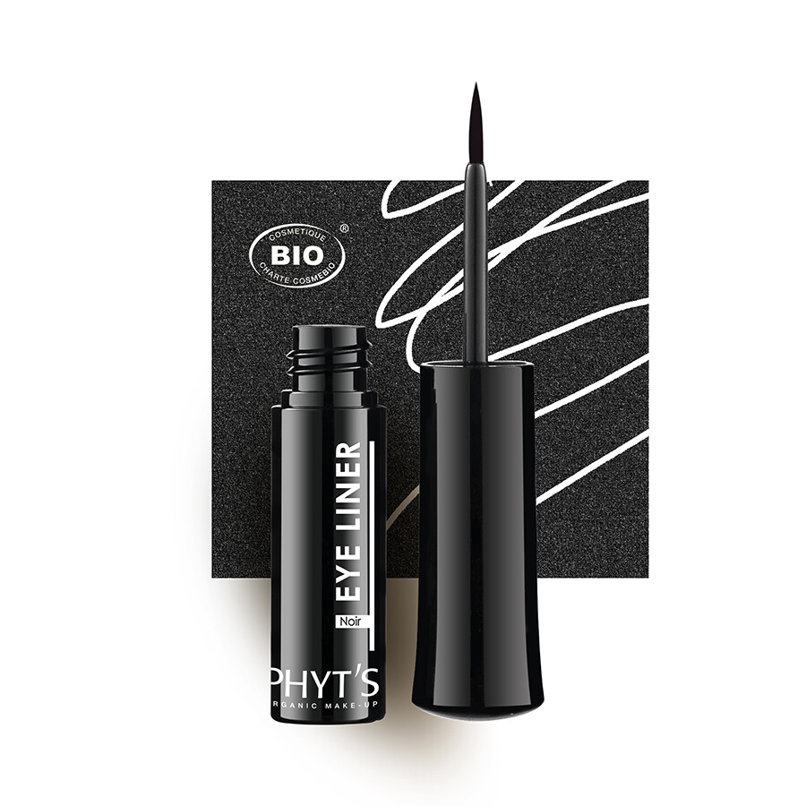 PHYT'S Juoda Akių Kontūro Plunksnelė / Eye-liner Noir – Kaligrafinis Tikslumas
