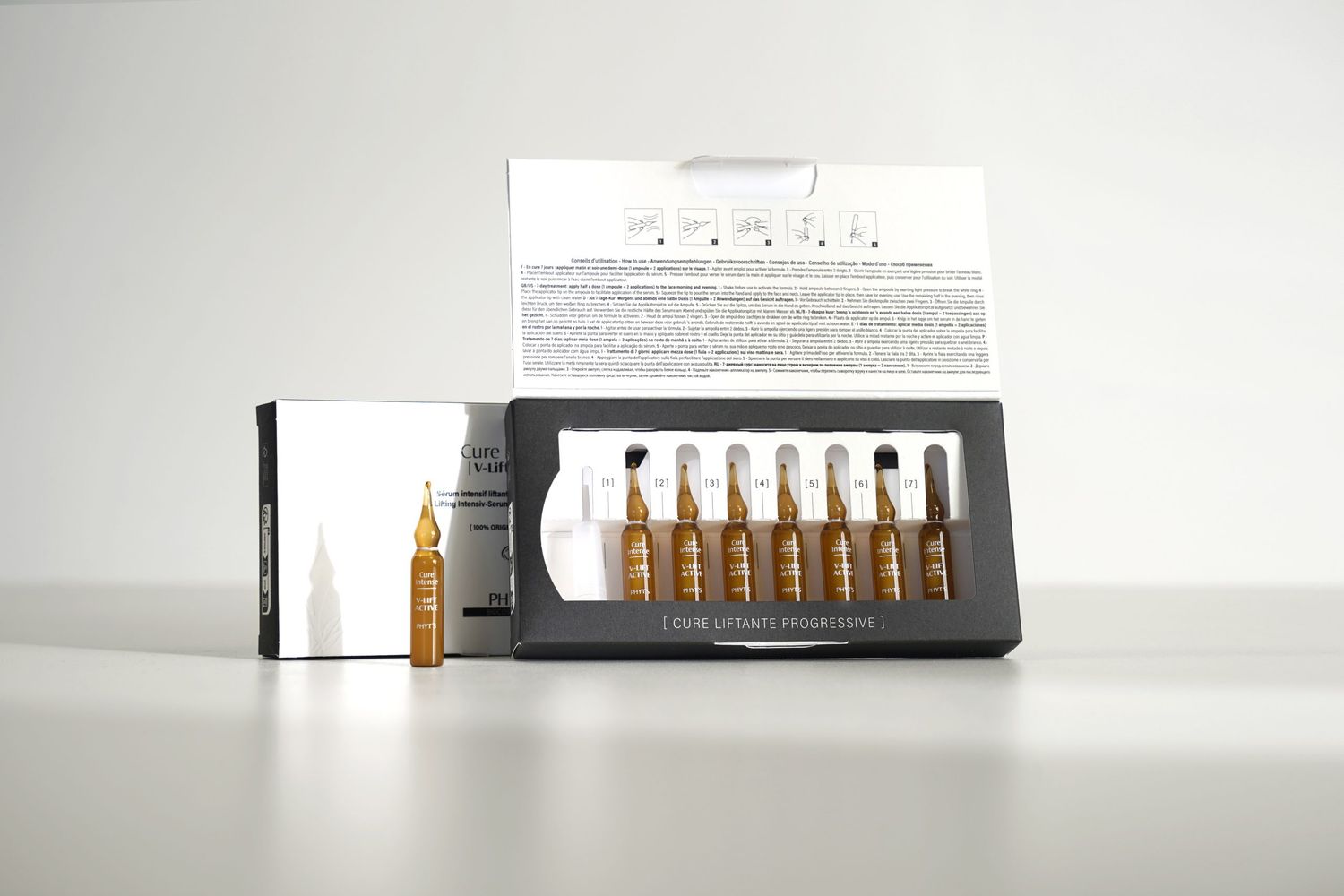 Phyt's Intensyvaus liftingo serumas – Cure Intense V-Lift Active (7 ampulės)