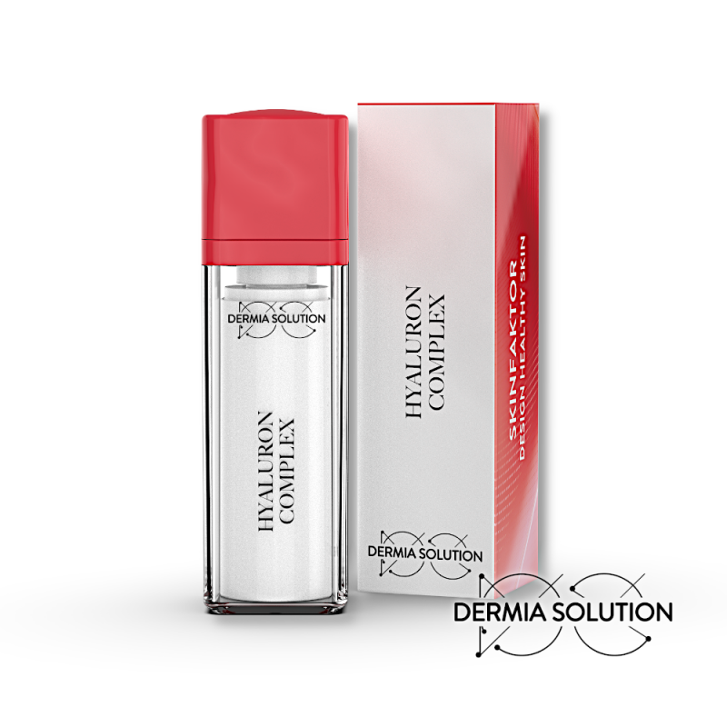 Dermia Solution Hyaluron Complex – drėkinamasis veido serumas (30 ml)