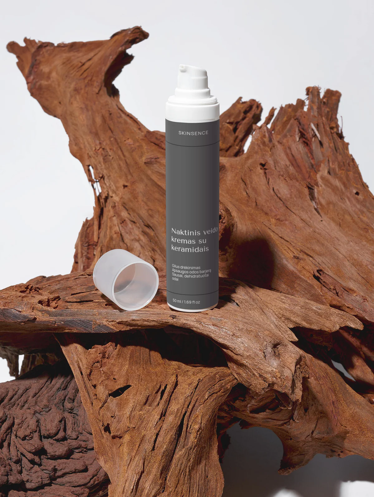 Naktinis Veido Kremas su Keramidais 50 ml – Atkuriantis Drėkinimas ir Odos Regeneracija