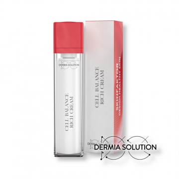 Dermia Solution Cell Balance Rich Cream – veido kremas sausai ir brandžiai odai (50 ml)
