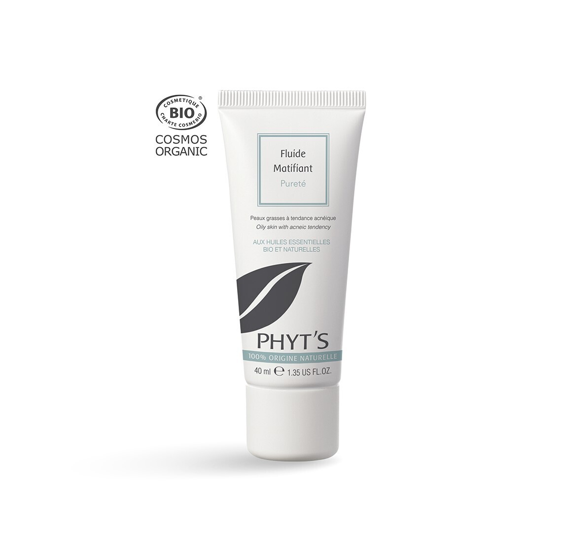 Phyt’s Fluide Matifiant Pureté – matizuojantis fluidas (40 ml)