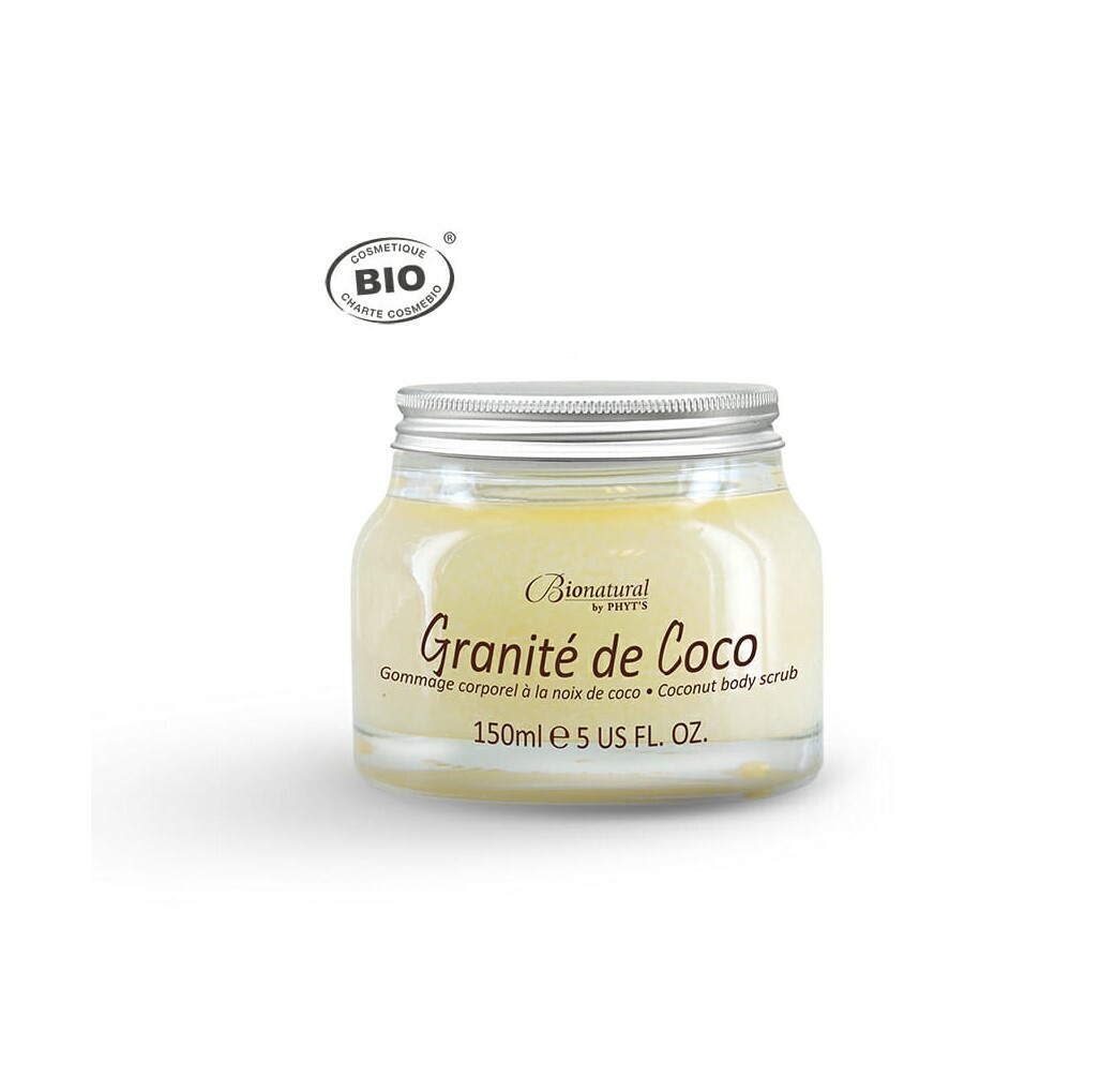 Phyt’s Granité de coco – kokosų šveitiklis kūnui (150 ml)