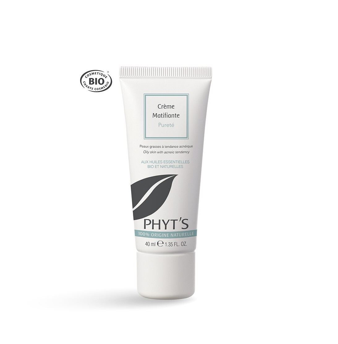 Phyt’s Crème Matifiante Pureté – matizuojantis kremas (40 ml)