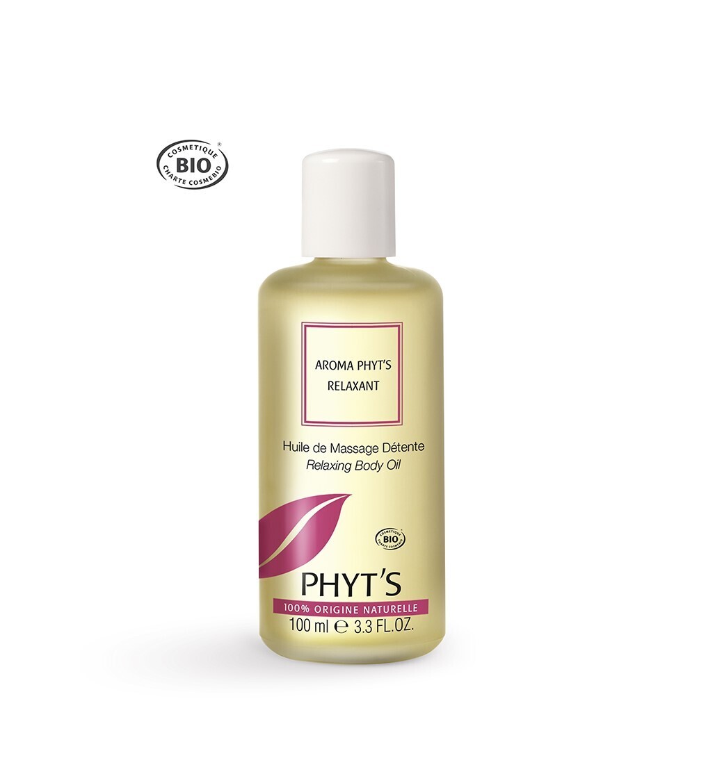 Phyt’s Aroma Relaxant – atpalaiduojamasis masažinis aliejus (100 ml)