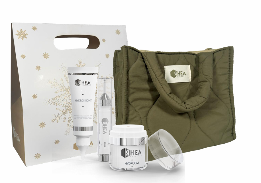 RHEA KALĖDINIS RINKINYS: ŠVELNAUS DRĖKINIMO RITUALAS