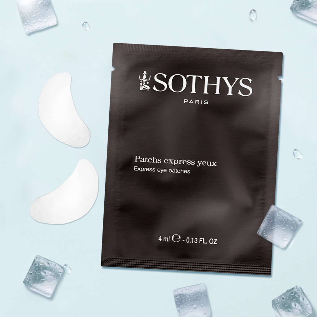 Sothys Greito Poveikio Akių Padeliai – Gaivinantys, Drėkinantys, Anti-Puff, 10 vnt