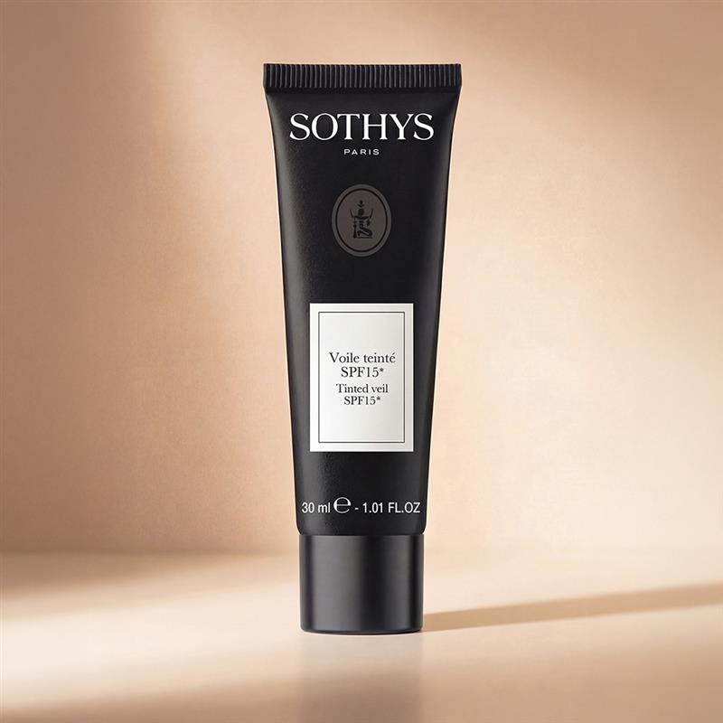SOTHYS Tonuojanti Veido Emulsija SPF15 30 ml – Lengvas Makiažo Pagrindas su Apsauga nuo Saulės