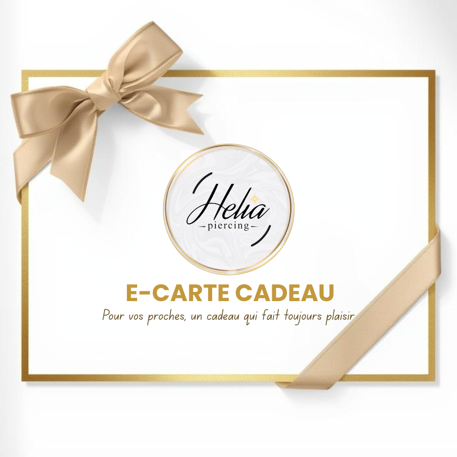 E-carte cadeau - Helia Piercing