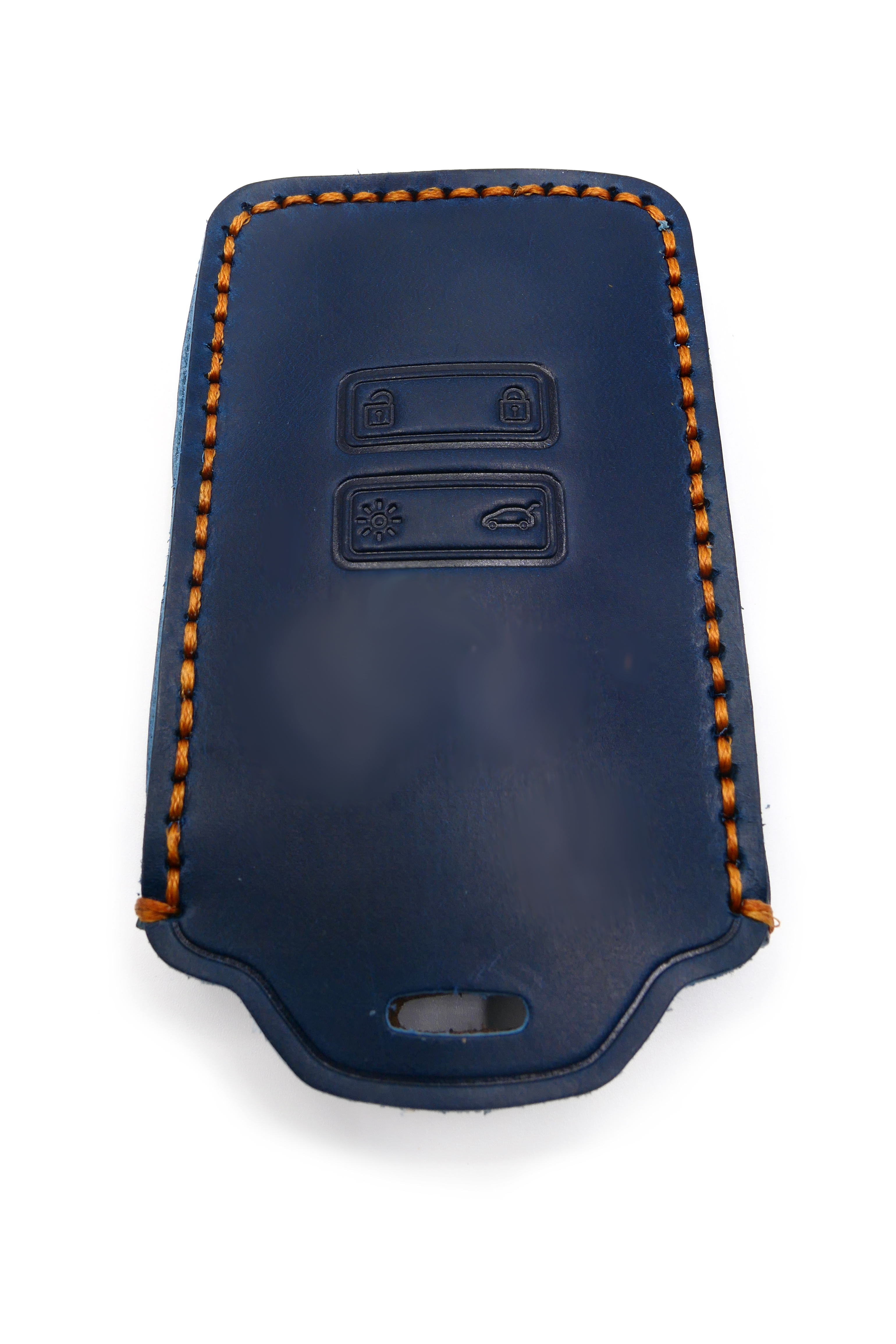 Lederen autosleutelhoes