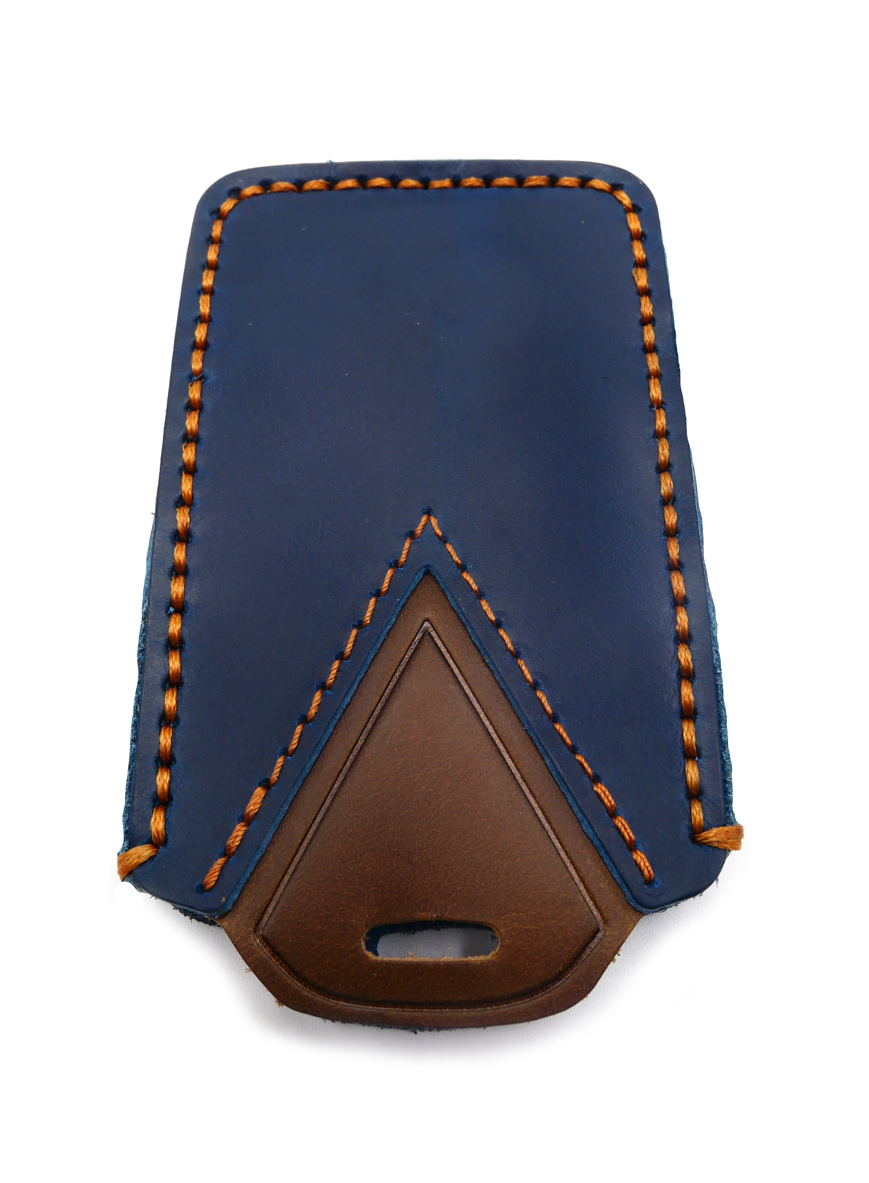 Lederen autosleutelhoes