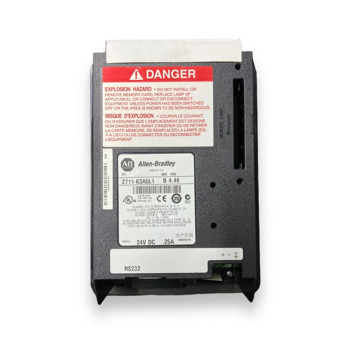 IHM Allen-Bradley PanelView 300