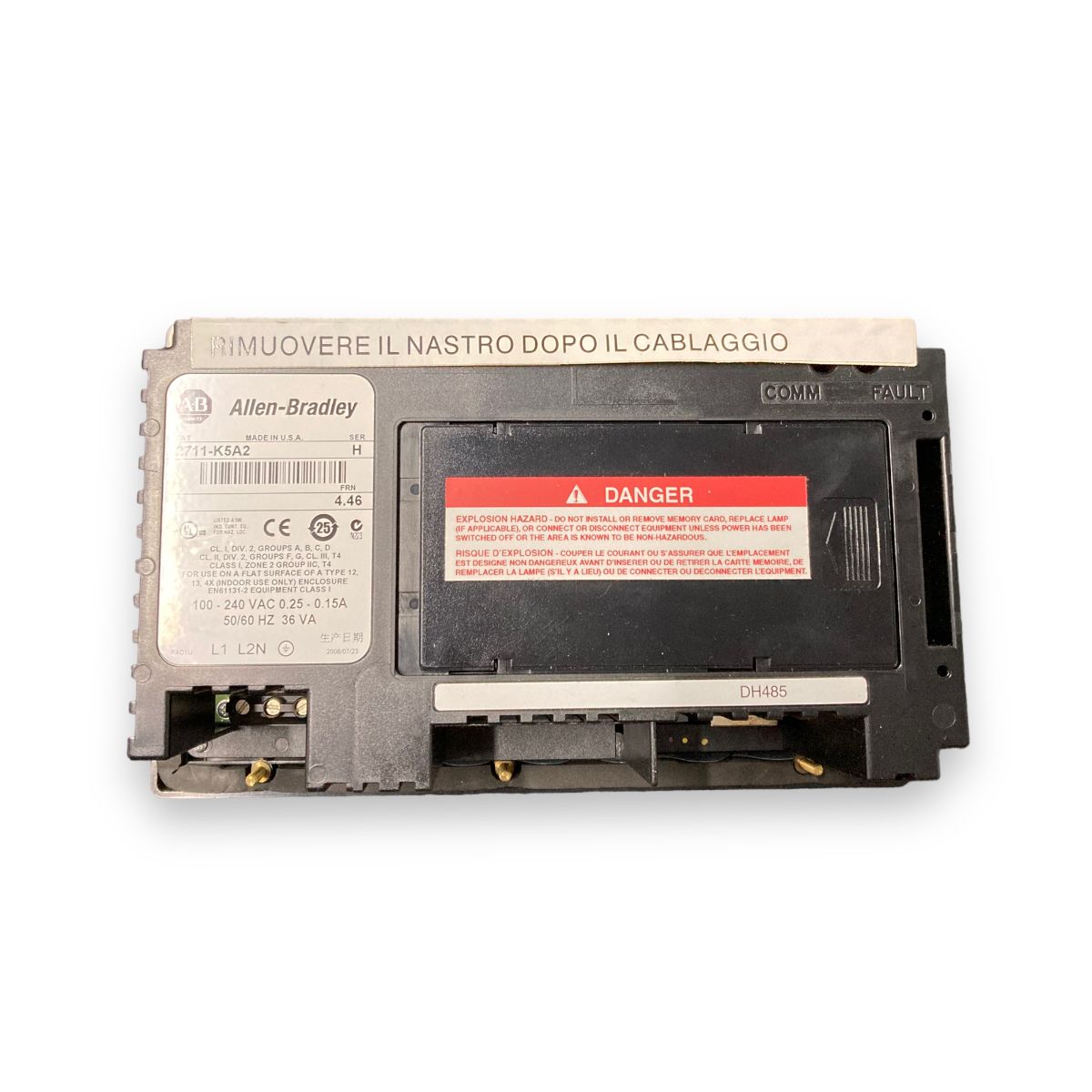 IHM Allen-Bradley PanelView 550