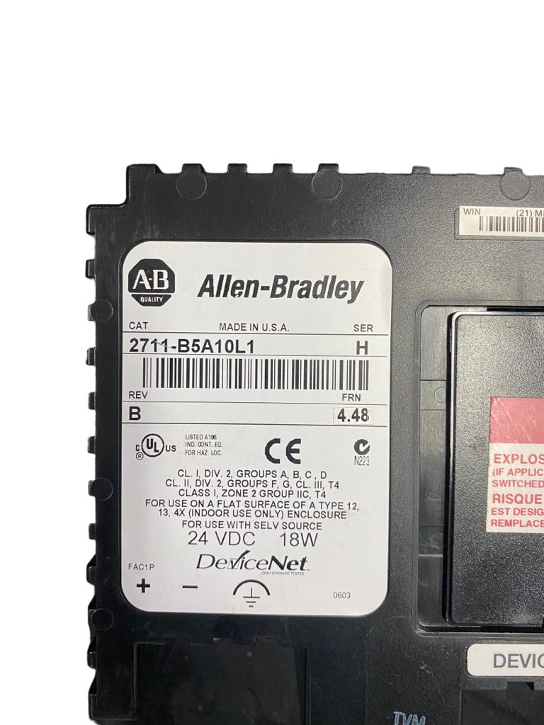 IHM Allen Bradley PanelView 550