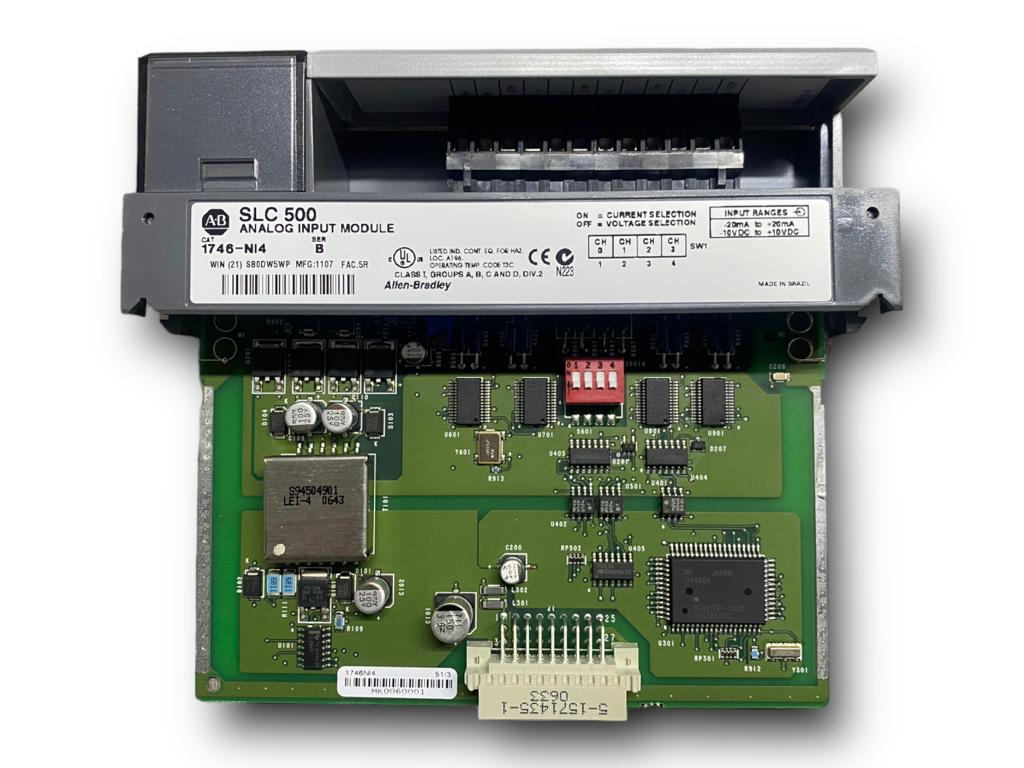 PLC Allen Bradley 1746-NI4 