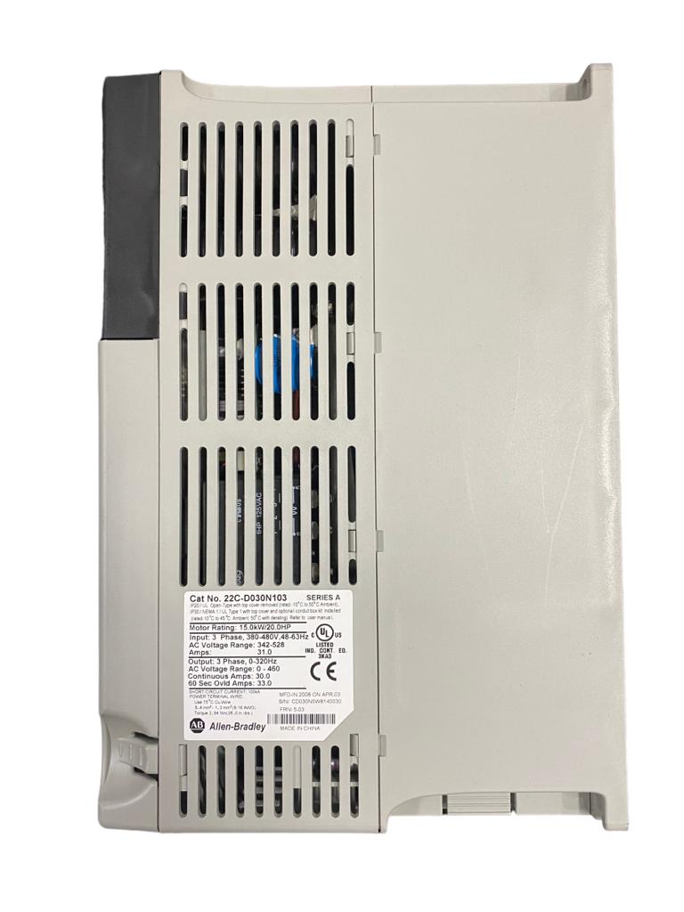 Inversor de Frequência Allen Bradley Power Flex 400 