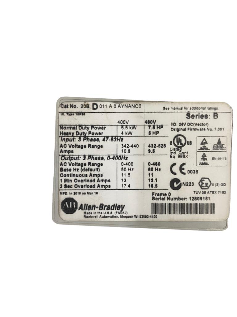 Inversor de Frequência Allen Bradley Power Flex 700