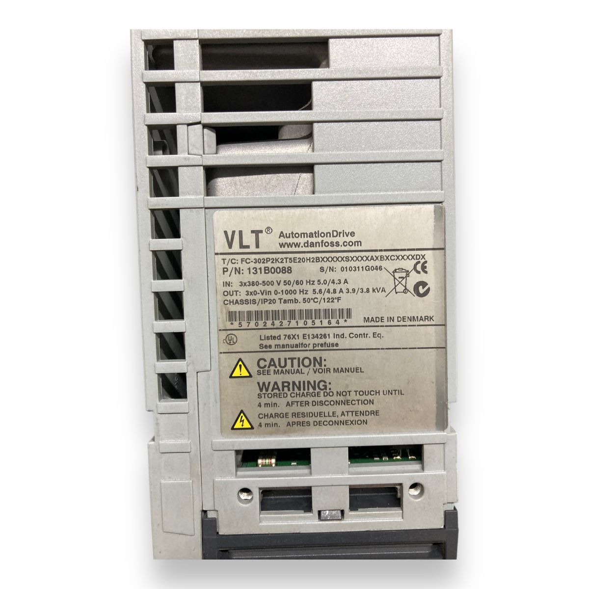 Inversor de Frequência Danfoss	VLT FC302 