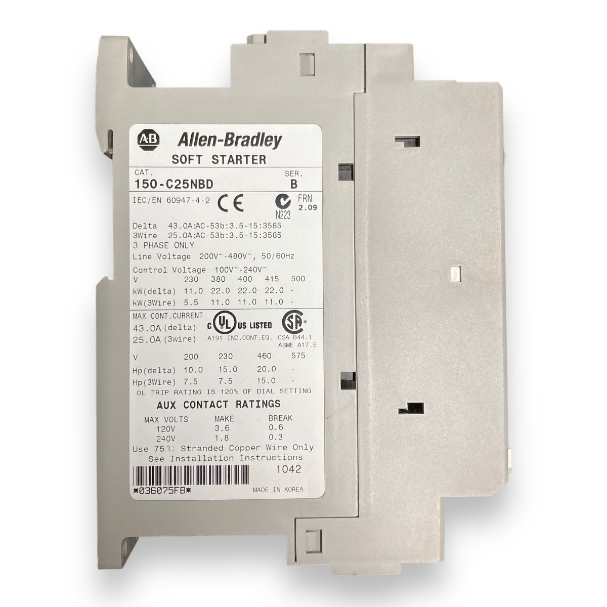 SoftStarter Allen-Bradley	