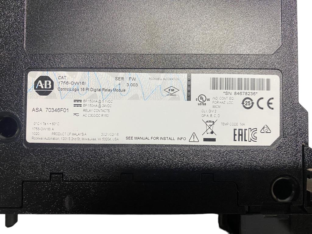 Módulo Allen Bradley 1756-OW16I 