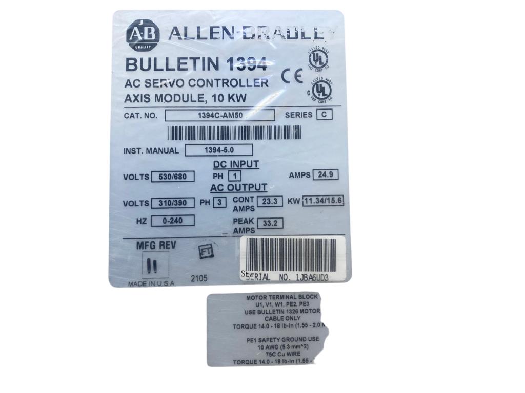 Módulo Allen Bradley 1394C-AM50