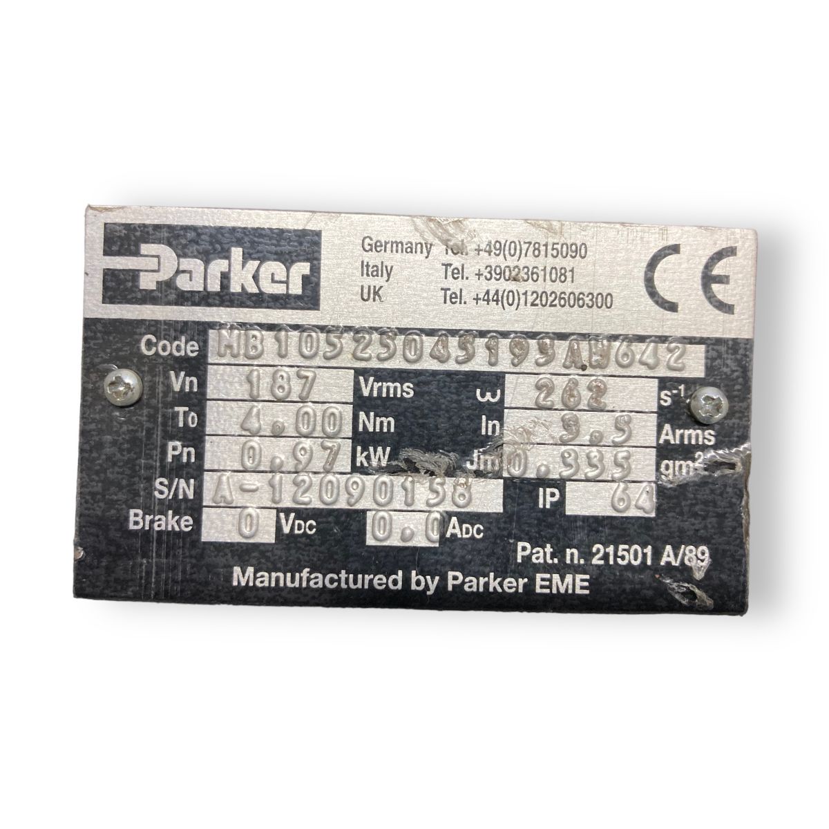 Servo Motor  PARKER	