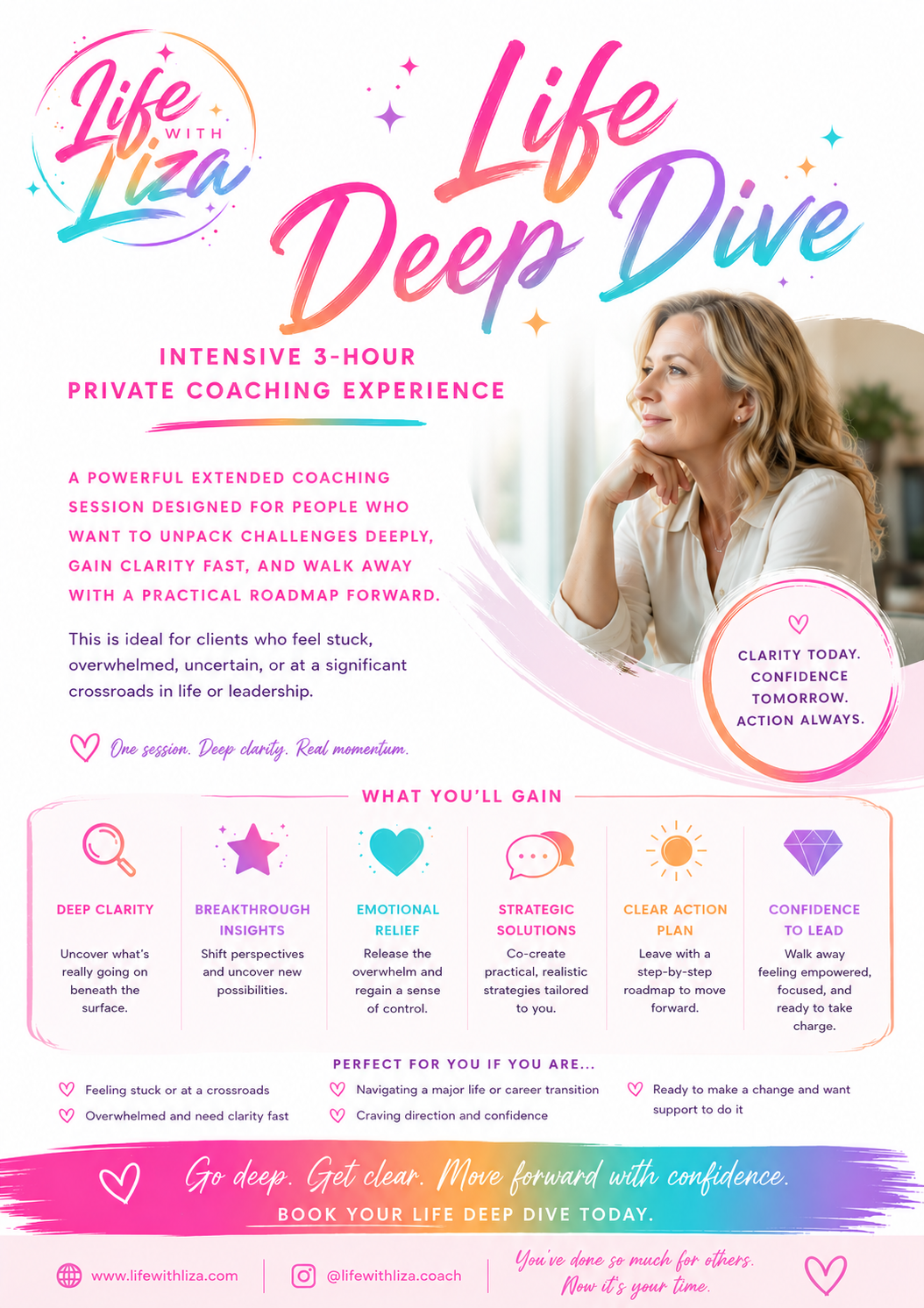 Life & Leadership Deep Dive Coaching Session