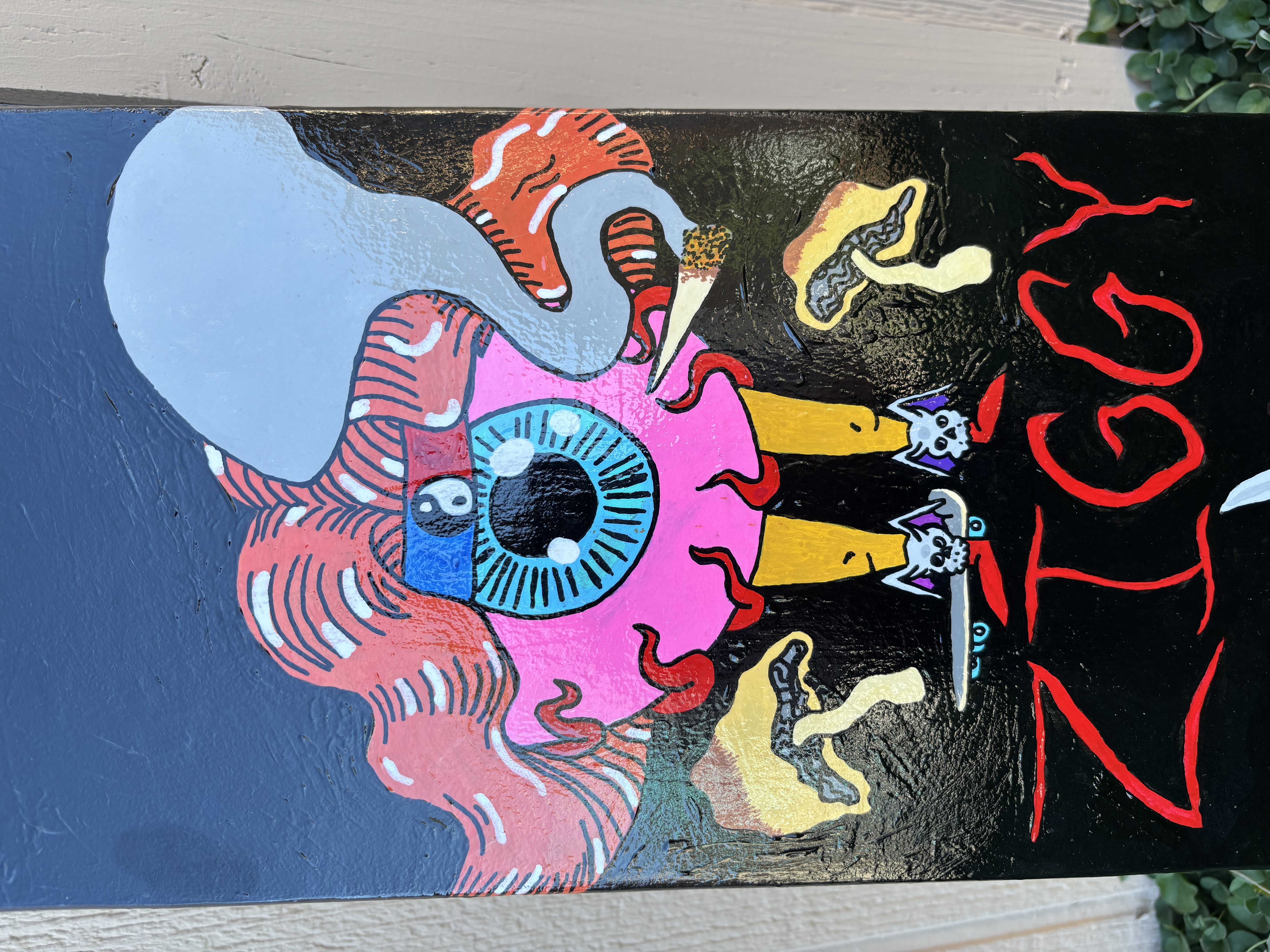 Ziggy Skateboard Painting