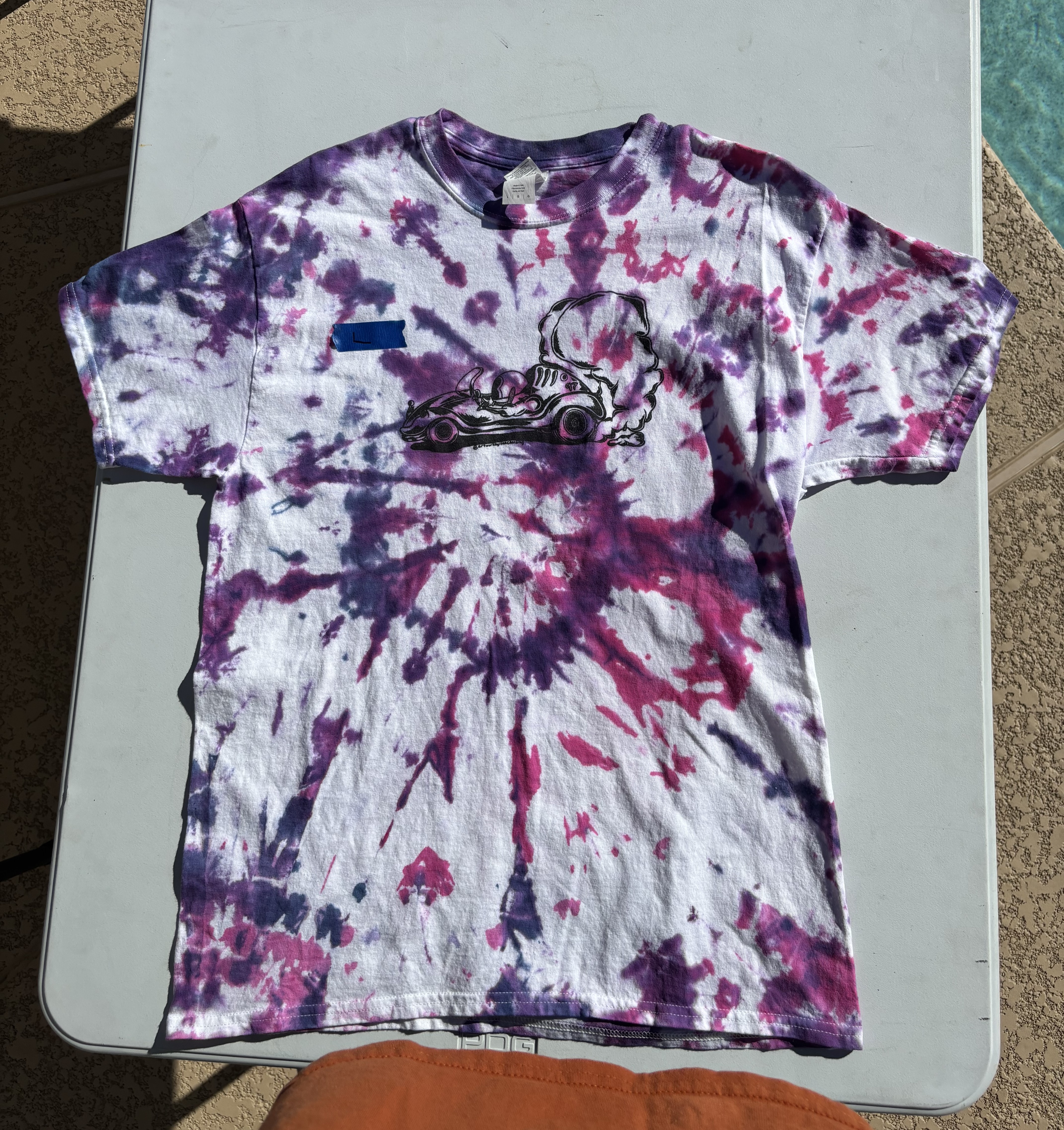 Buggy Rod Burn Out Tie Dye (1/1) (Large)