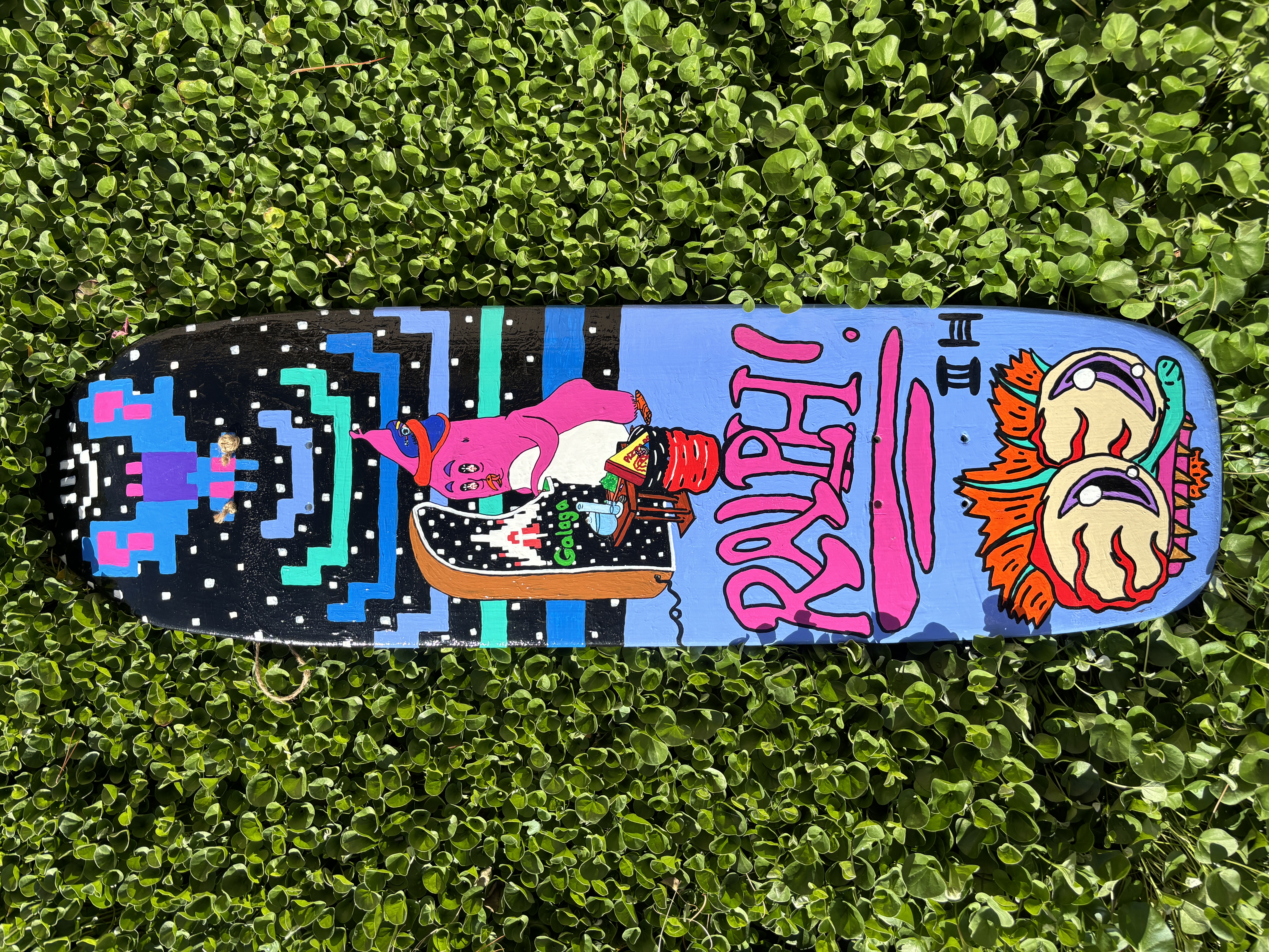 RALPH Painted Skateboard
