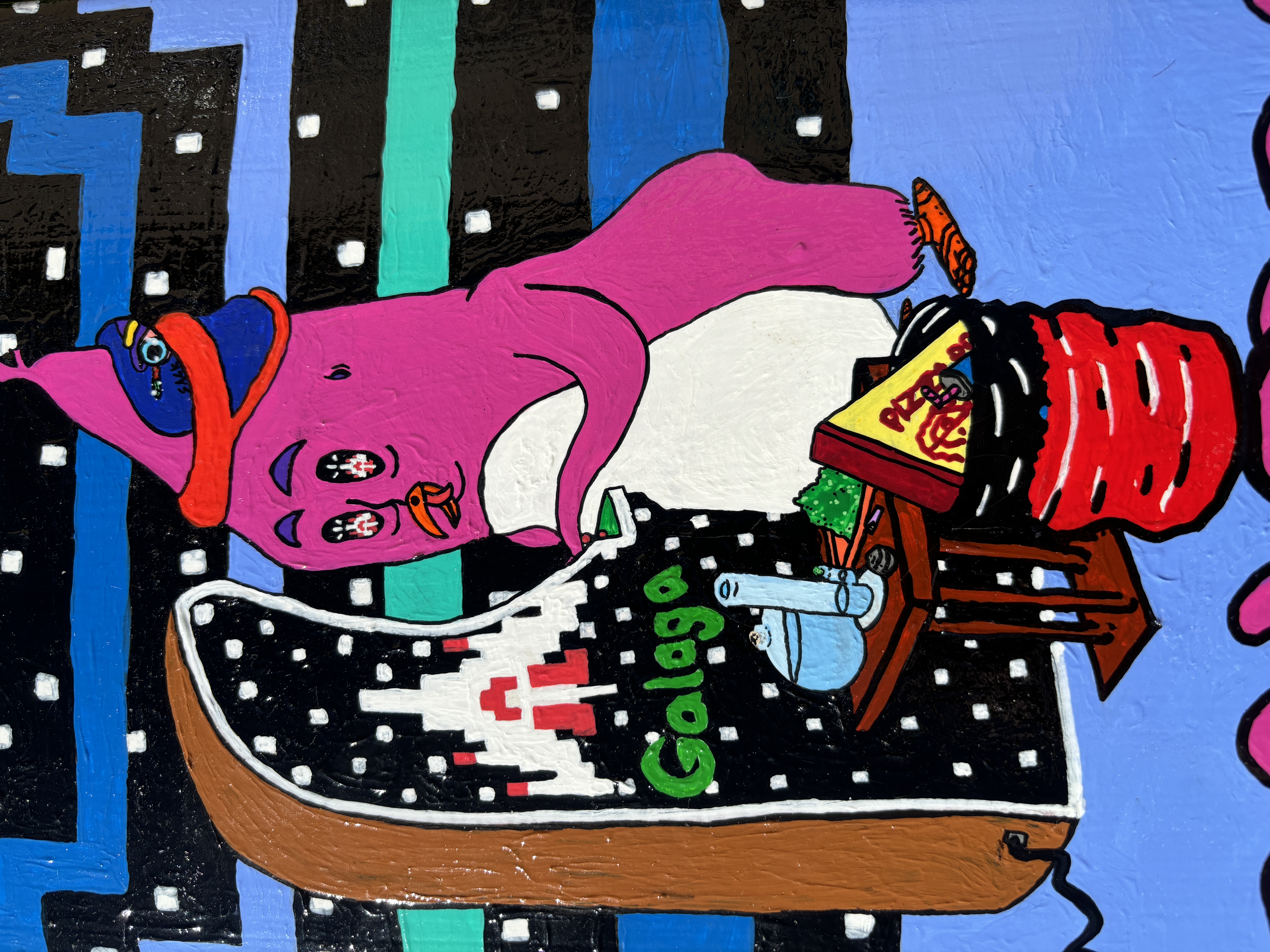 RALPH Painted Skateboard