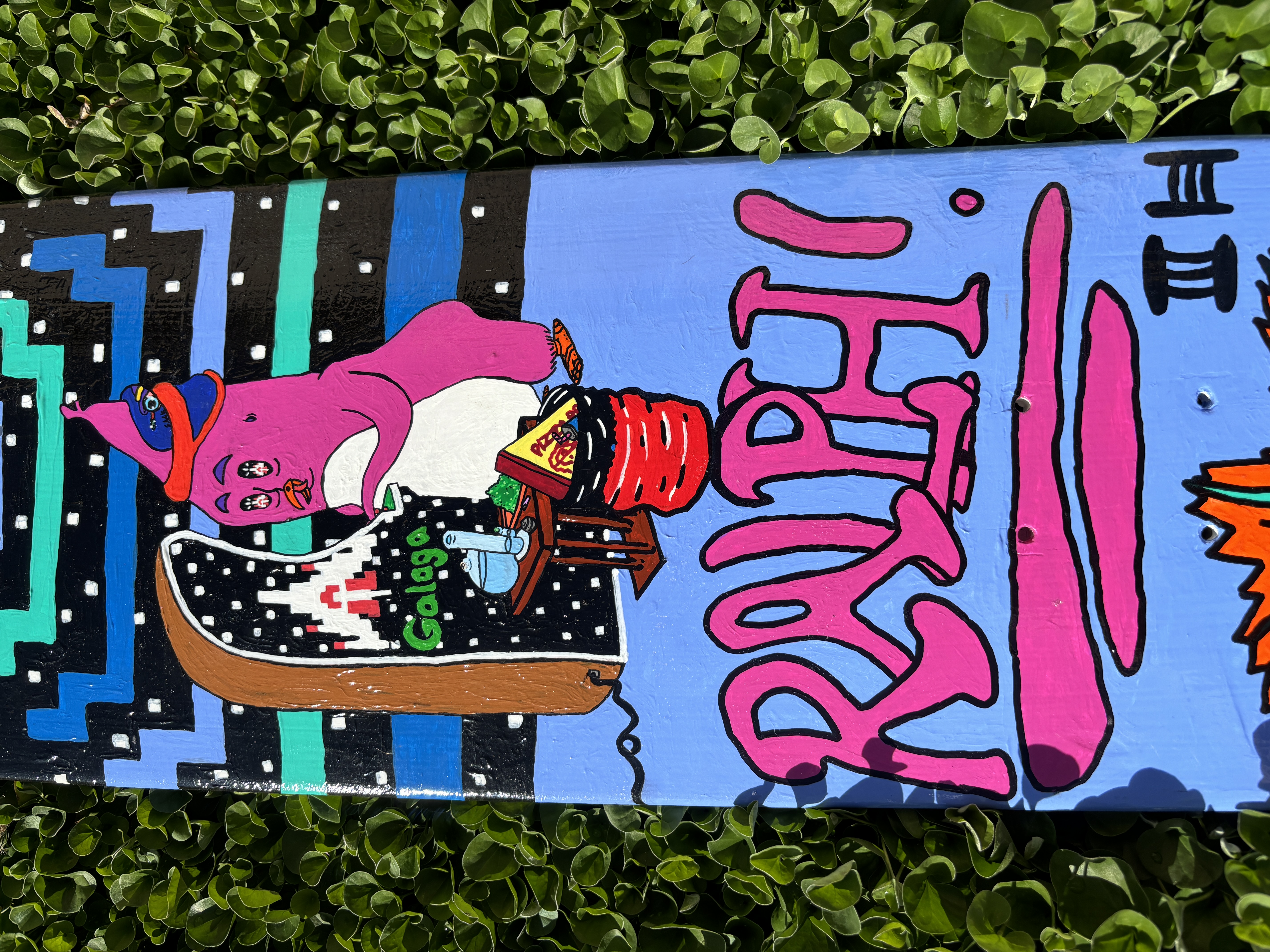 RALPH Painted Skateboard