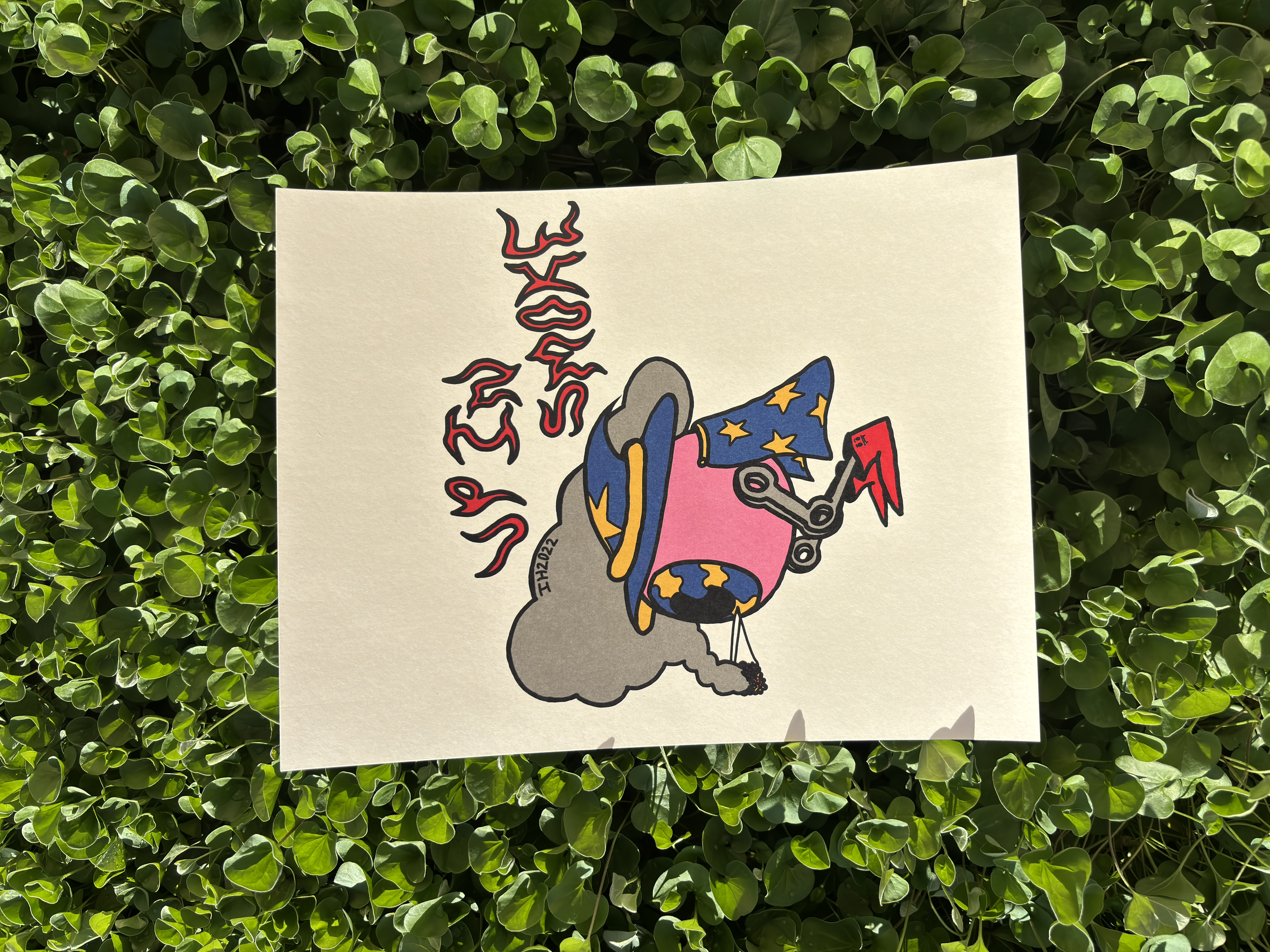 Up in Smoke Print