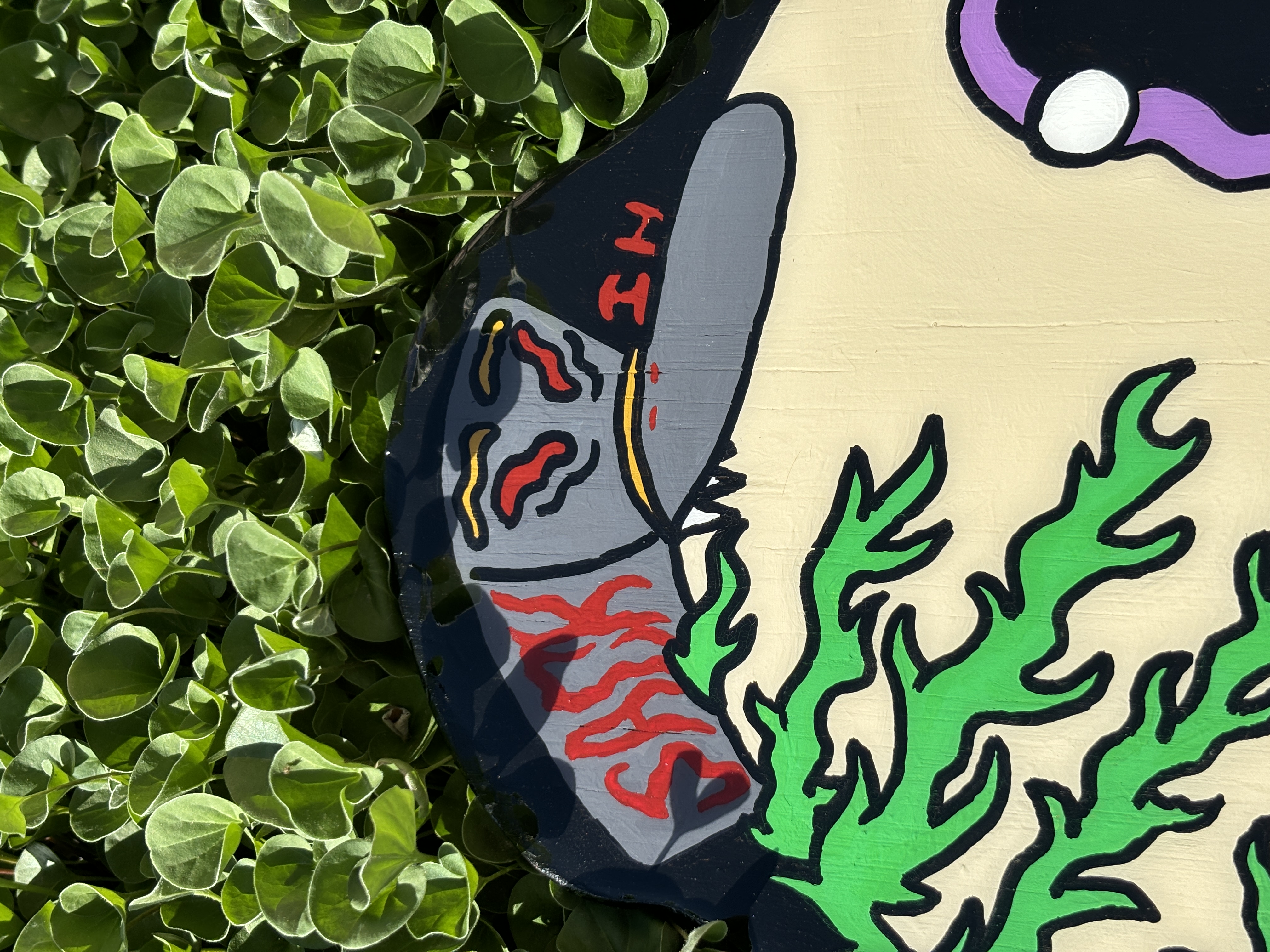 TERRY Original Woodcut Painting w Epoxy