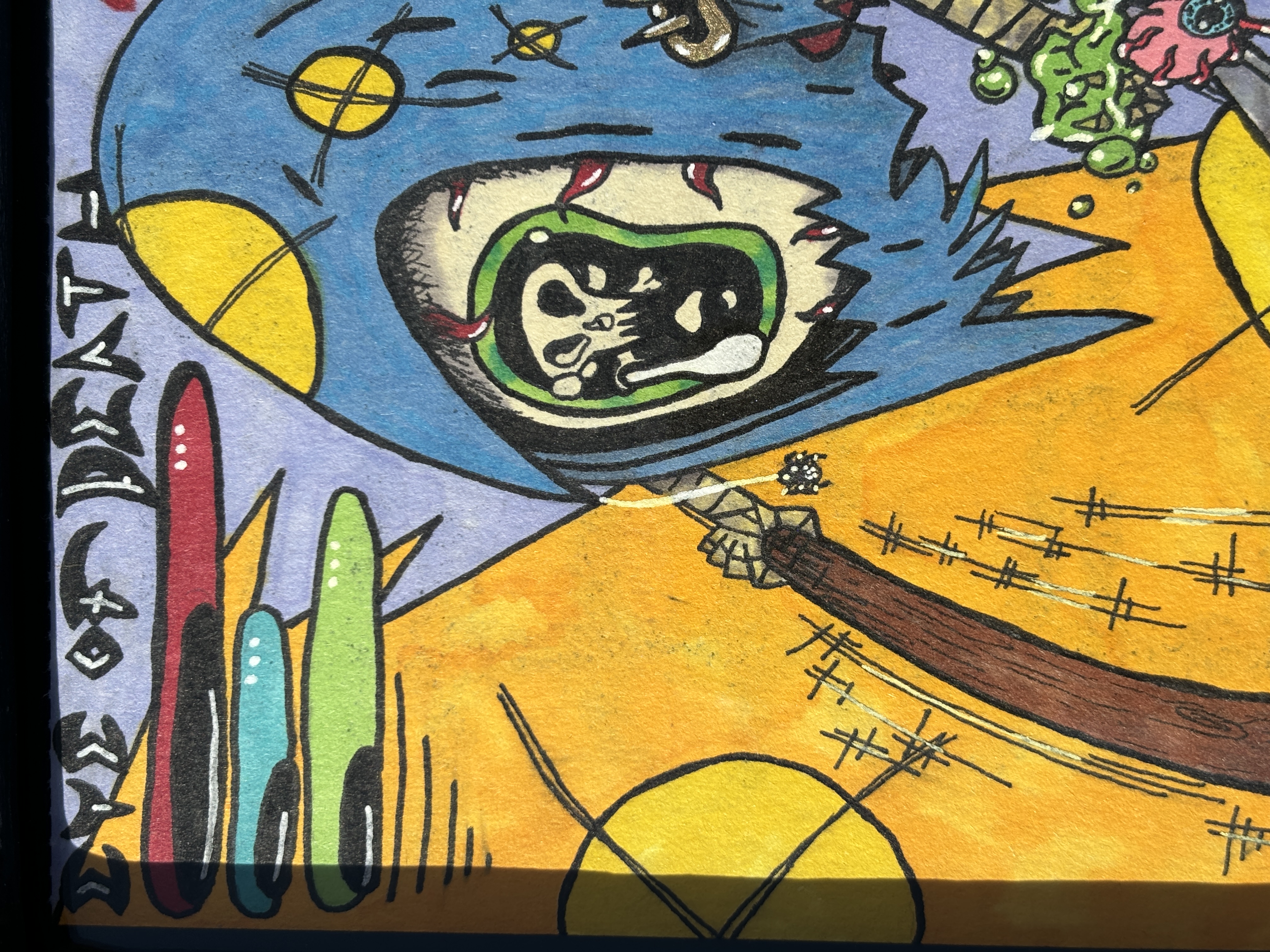 EYE OF DEATH Orignal Illustration 