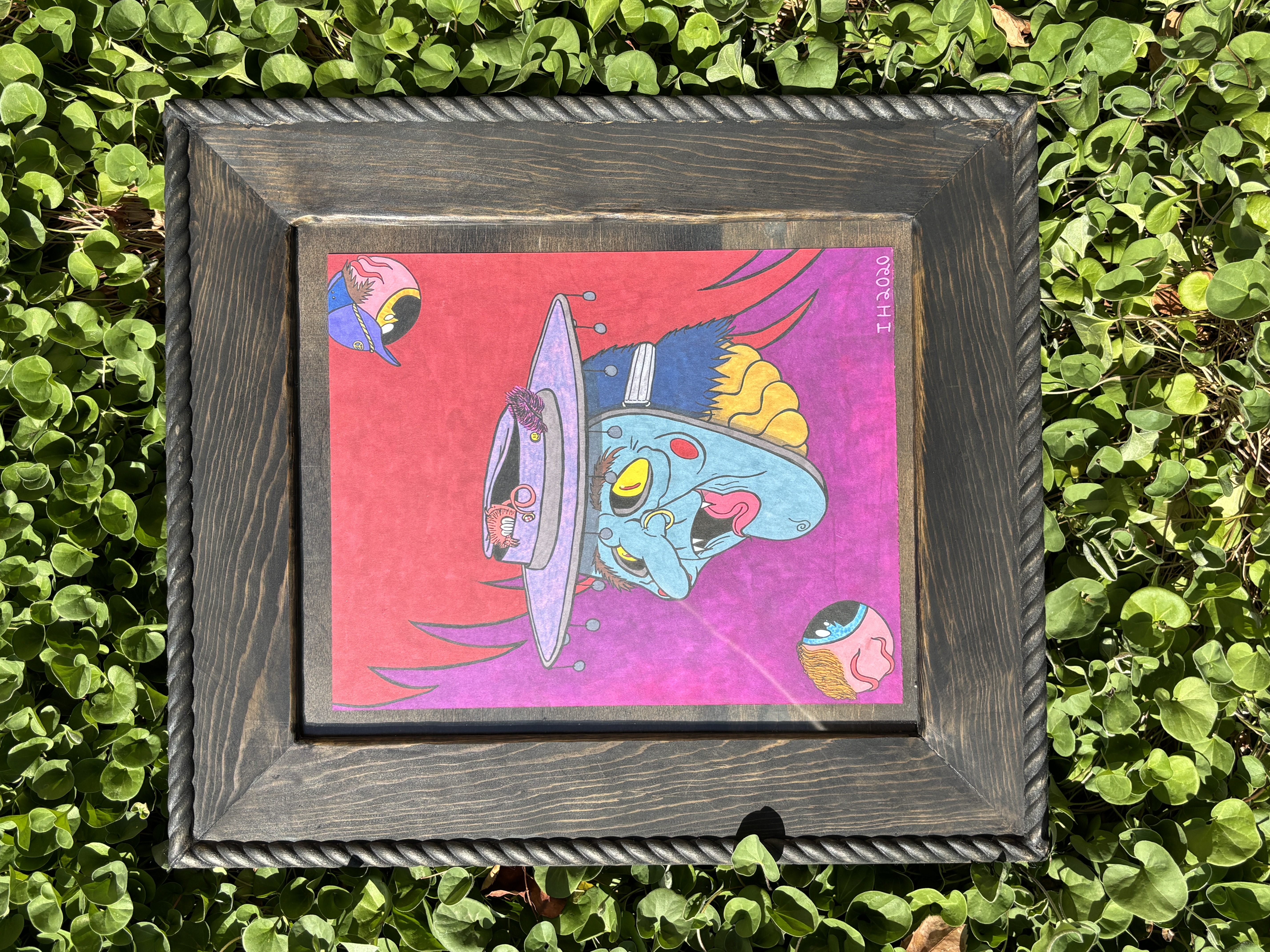 The Masked Maggot Original Illustration